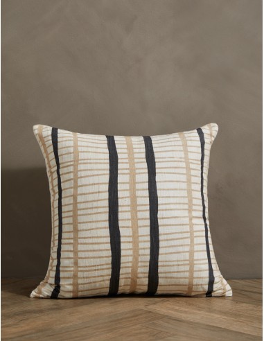 Channel Silk Pillow by Hadiya Williams une grave pollution 