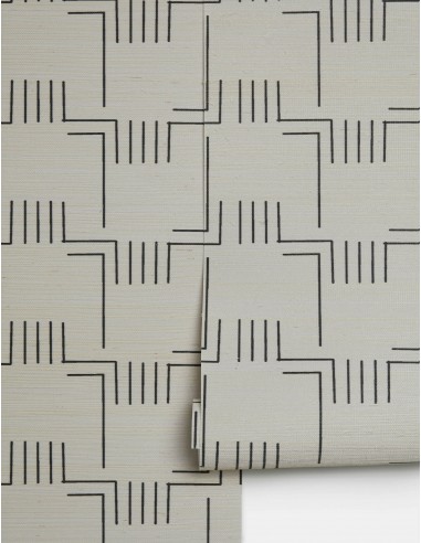 Mesa Grasscloth Wallpaper by Élan Byrd sur le site 