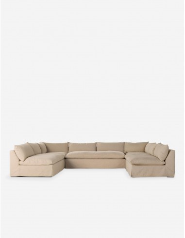 Decima 5-Piece Slipcover Sectional Sofa 2024