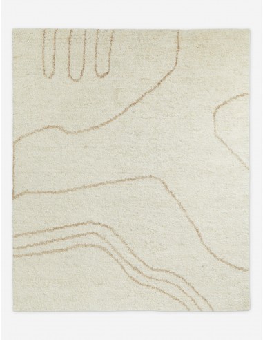 Currents Hand-Knotted Wool Rug by Élan Byrd Comparez et commandez 