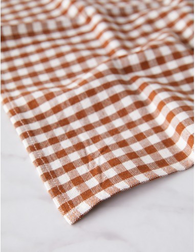 Mini Gingham Napkins (Set of 4) by Heather Taylor Home en linge