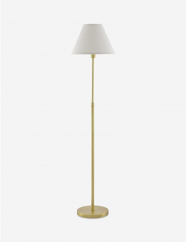 Campbell Floor Lamp, Antique Brass la chaussure