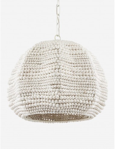 Eulalie Pendant Light, White 19" Dia destockage