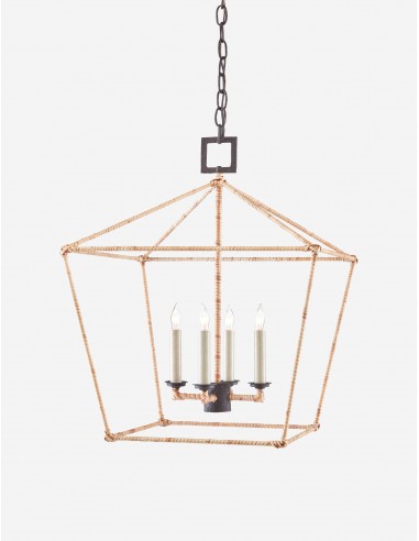 Hensley Pendant Light, Natural 18" Dia une grave pollution 