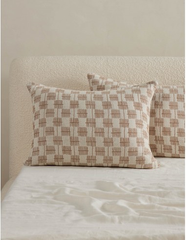 Basketweave Cotton Sham by Sarah Sherman Samuel En savoir plus