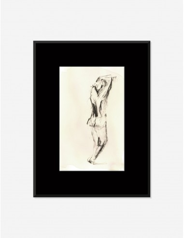 Charcoal Nudes 3 Wall Art by ZBC House 2023