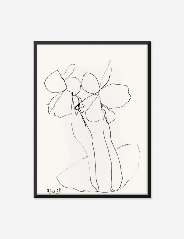 Ink Flower 4 Wall Art by Arthur Krakower livraison gratuite