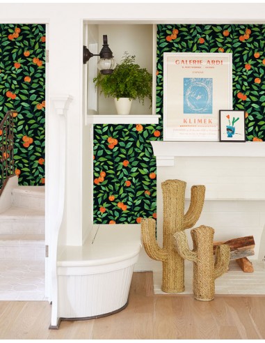 Orange Crush Wallpaper by Nathan Turner en linge