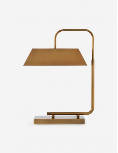 Noam USB Desk Lamp, Antique Brass hantent personnes