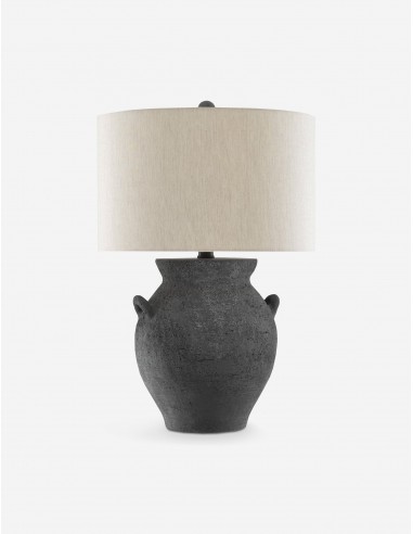 Zella Table Lamp, Black pas cher