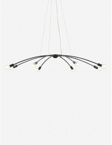 Townsend Chandelier, Black 45" Dia pas cher chine