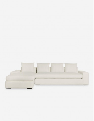 Nadine Sectional Sofa brillant des détails fins