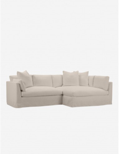 Coen Slipcover Sectional Sofa Venez acheter