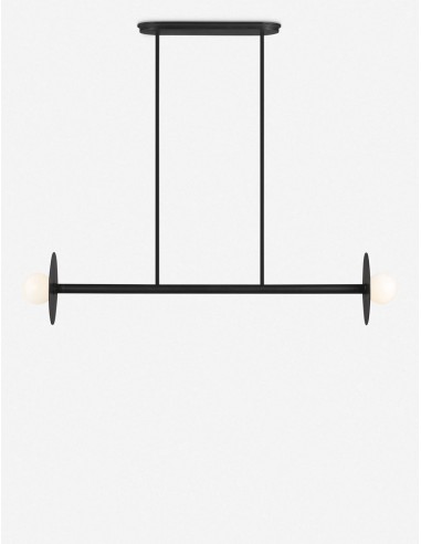 Nodes Medium Linear Chandelier by Kelly Wearstler le concept de la Pate a emporter 