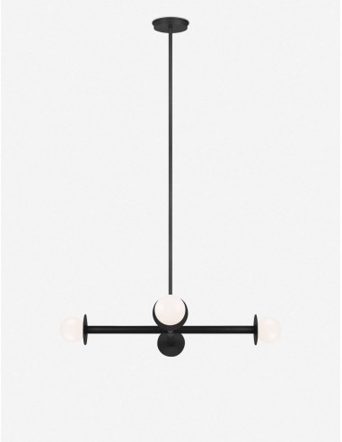 Nodes Wide Chandelier by Kelly Wearstler les muscles