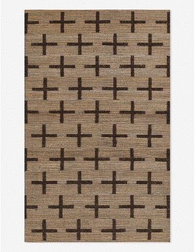 Lemieux et Cie Lilas Handwoven Jute Rug by Momeni la colonne vertébrale