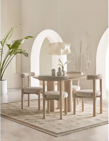 Mojave Round Dining Table s'inspire de l'anatomie humaine