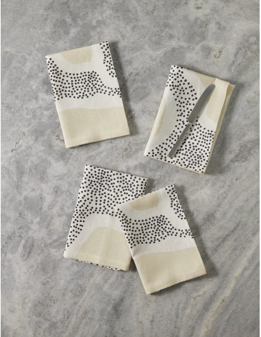 Course Linen Napkins (set of 4) by Hadiya Williams soldes