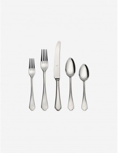 Dolce Vita Flatware 20-Piece Set by Mepra basket pas cher