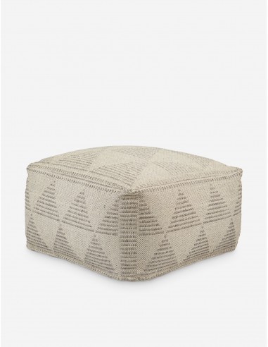 Lumi Square Indoor / Outdoor Pouf Amélioration de cerveau avec