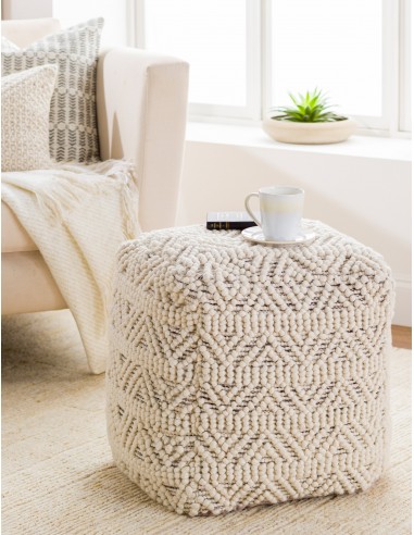 Courtney Square Pouf votre