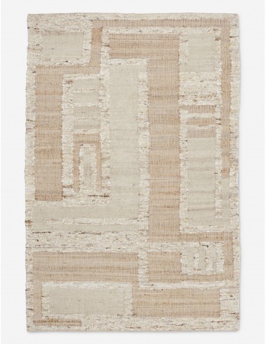 Aldo Handwoven Jute-Blend Rug s'inspire de l'anatomie humaine