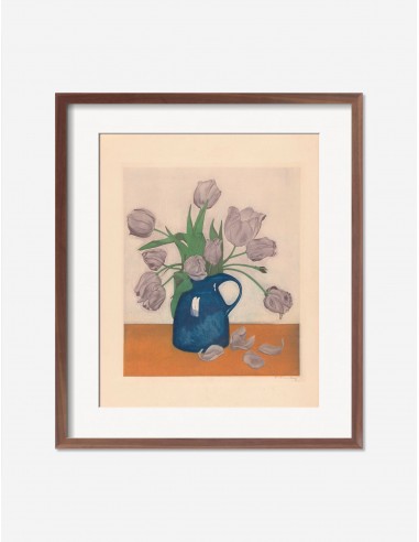 Tulips in a Pitcher Print by Frans Everbag prix pour 