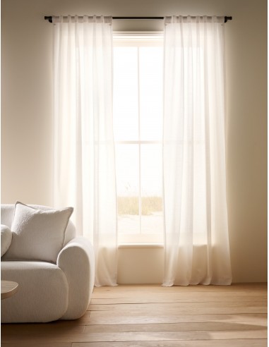 Lina Sheer Curtain Panel by Sunbrella france